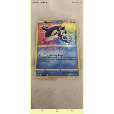 thẻ pokemon tcgamazing rare kyogre