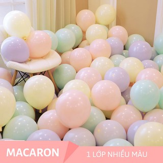 Set 50 quả bóng cao su màu Pastel
