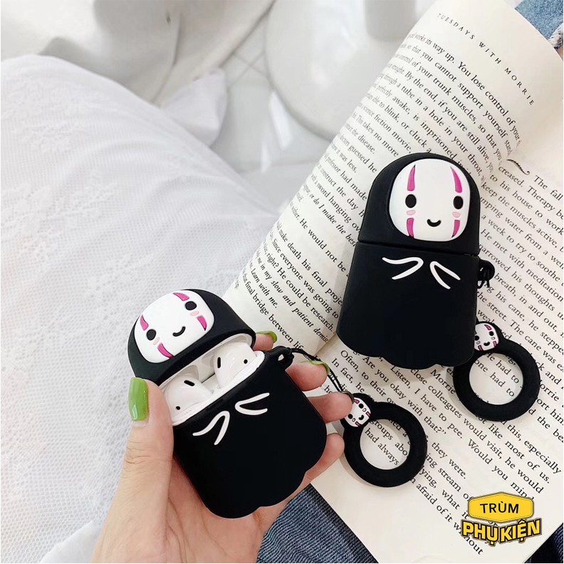 Case Airpod Vô diện Vỏ bao airpod 2 silicon đựng tai nghe không dây i11 i12 i18 i100 ... no face