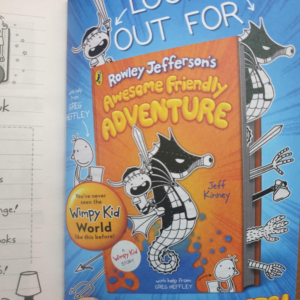 Truyện Tiếng Anh: Diary of An Awesome Friendly Kid: Rowley Jefferson's Journal
