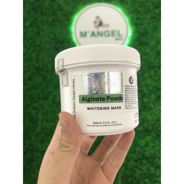 𝐌𝐚̣̆𝐭 𝐧𝐚̣ #𝐎N 𝐦𝐚𝐜𝐚𝐛𝐢𝐦 𝐀𝐥𝐠𝐢𝐧𝐚𝐭𝐞 𝐏𝐨𝐰𝐝𝐞𝐫 𝐖𝐡𝐢𝐭𝐞𝐧𝐢𝐧𝐠 𝐦𝐚𝐬𝐤 - mặt nạ tảo nâu trắng , mịn da 200g