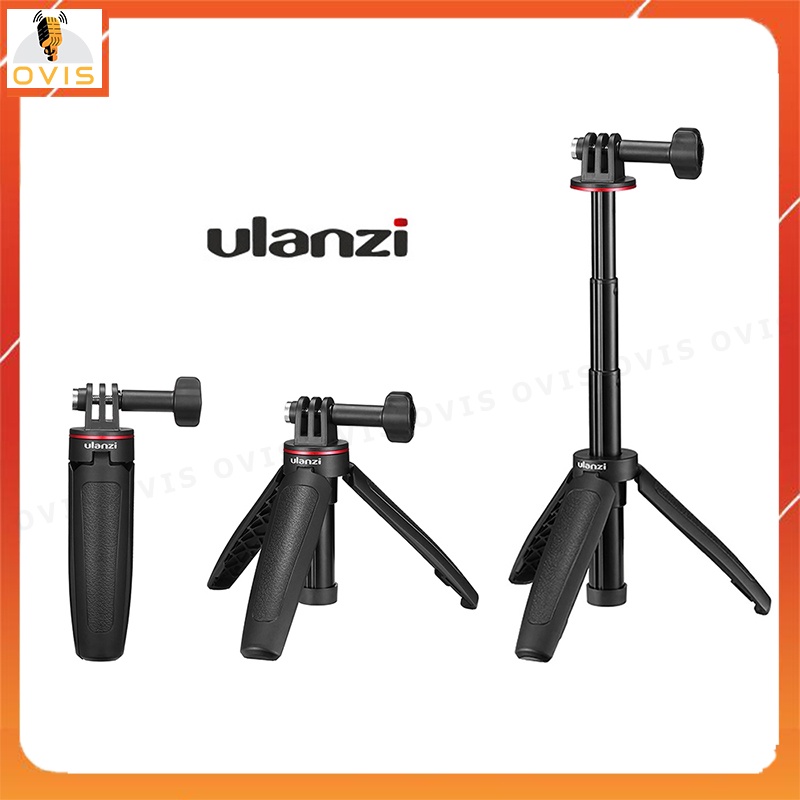 Ulanzi MT-09 - Tripod Tích Hợp Gậy Selfie Cho GoPro Và Action Camera
