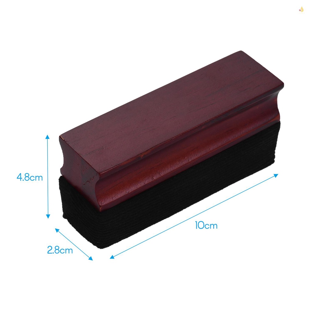 (mynivn) Cọ Vệ Sinh Đĩa Than Mềm Mại Tay Cầm Bằng Gỗ Làm Sạch Đĩa Than Vinyl