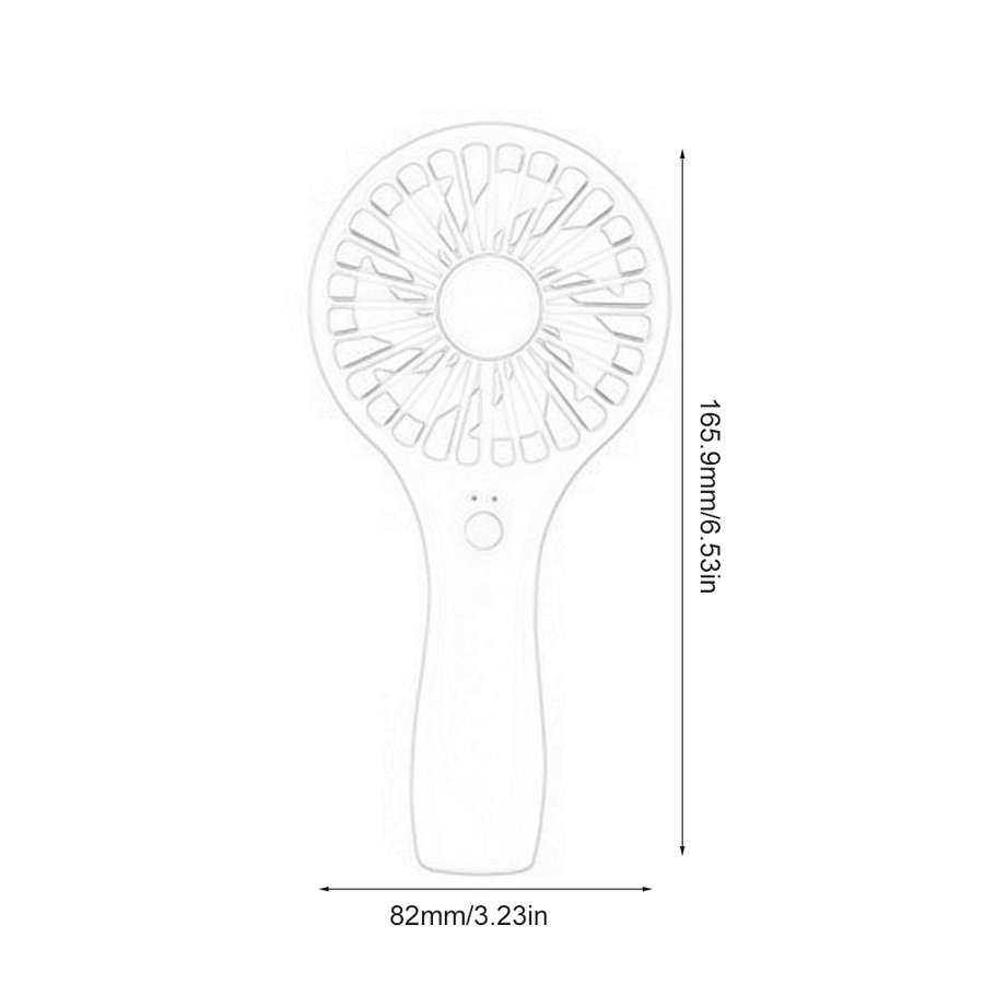 Quạt USB mini hình kẹo mút có đèn LED