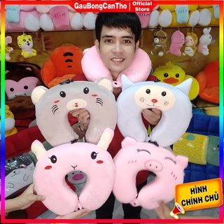 Gối cổ chữ U chất liệu cao su non cao cấp siều mềm