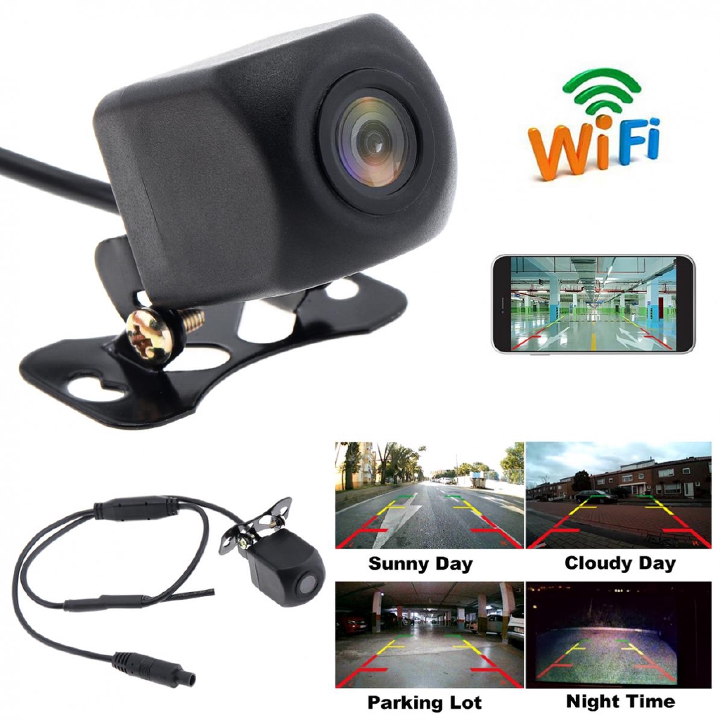 Camera lùi xe không dây kèm chức năng ghi âm