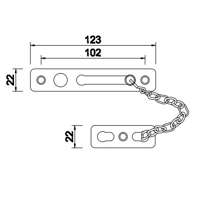 Chốt xích inox chính hãng Imundex