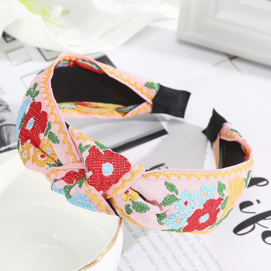 Băng Đô Thêu Hoa Phong Cách Hàn Quốc Xinh Xắn Cho Nữ