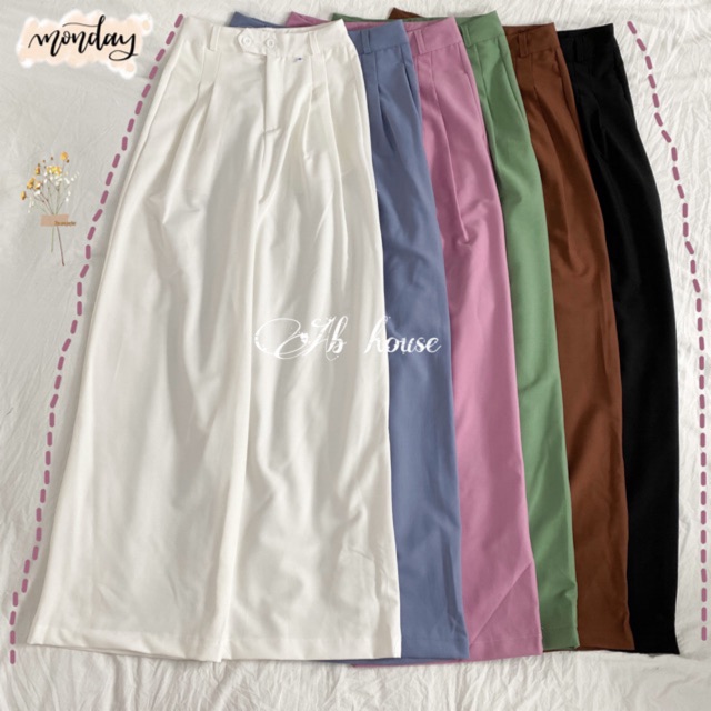 Quần Tây Ống Rộng XIS Unisex