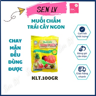 Muối Sấy Ngọc Yến 100g Muối Chấm Trái Cây Ngon