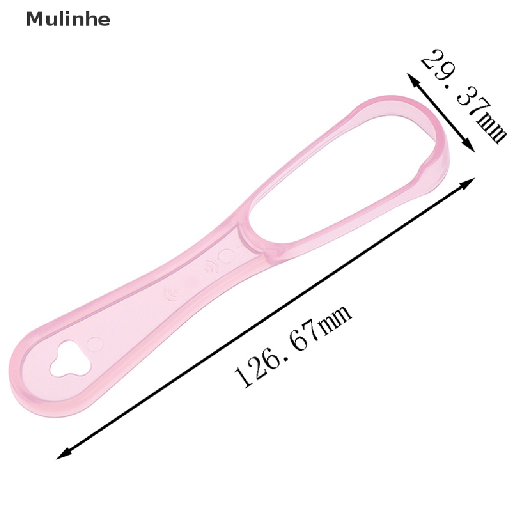 Dụng Cụ Cạo Lưỡi Bằng Nhựa Cấp Thực Phẩm Chăm Sóc Răng Miệng Cho Người Lớn