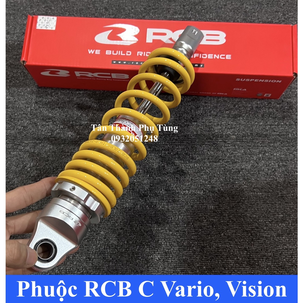 Phuộc RCB C Vario, Vision Màu Vàng chính hãng