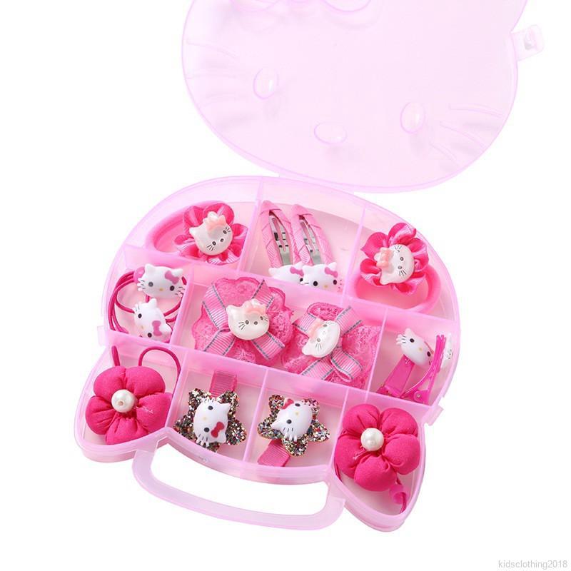 Kẹp Tóc Hello Kitty Dễ Thương Cho Bé Gái