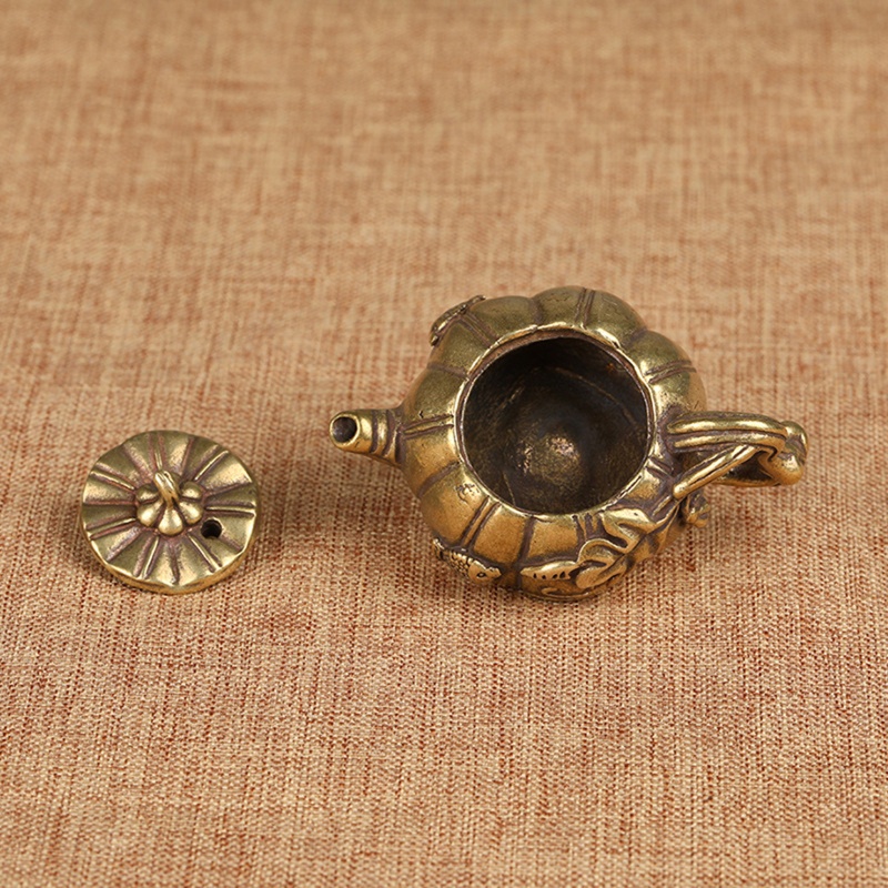 Nồi Đồng Mini Dùng Để Trang Trí Nhà Búp Bê