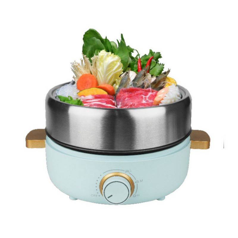 Nồi lẩu nướng đa năng mini Kims Cook MC520I - Chính hãng