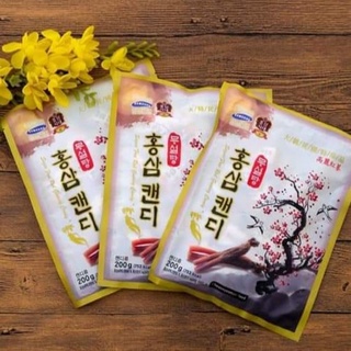 Kẹo Sâm Không Đường cành đào Hàn Quốc