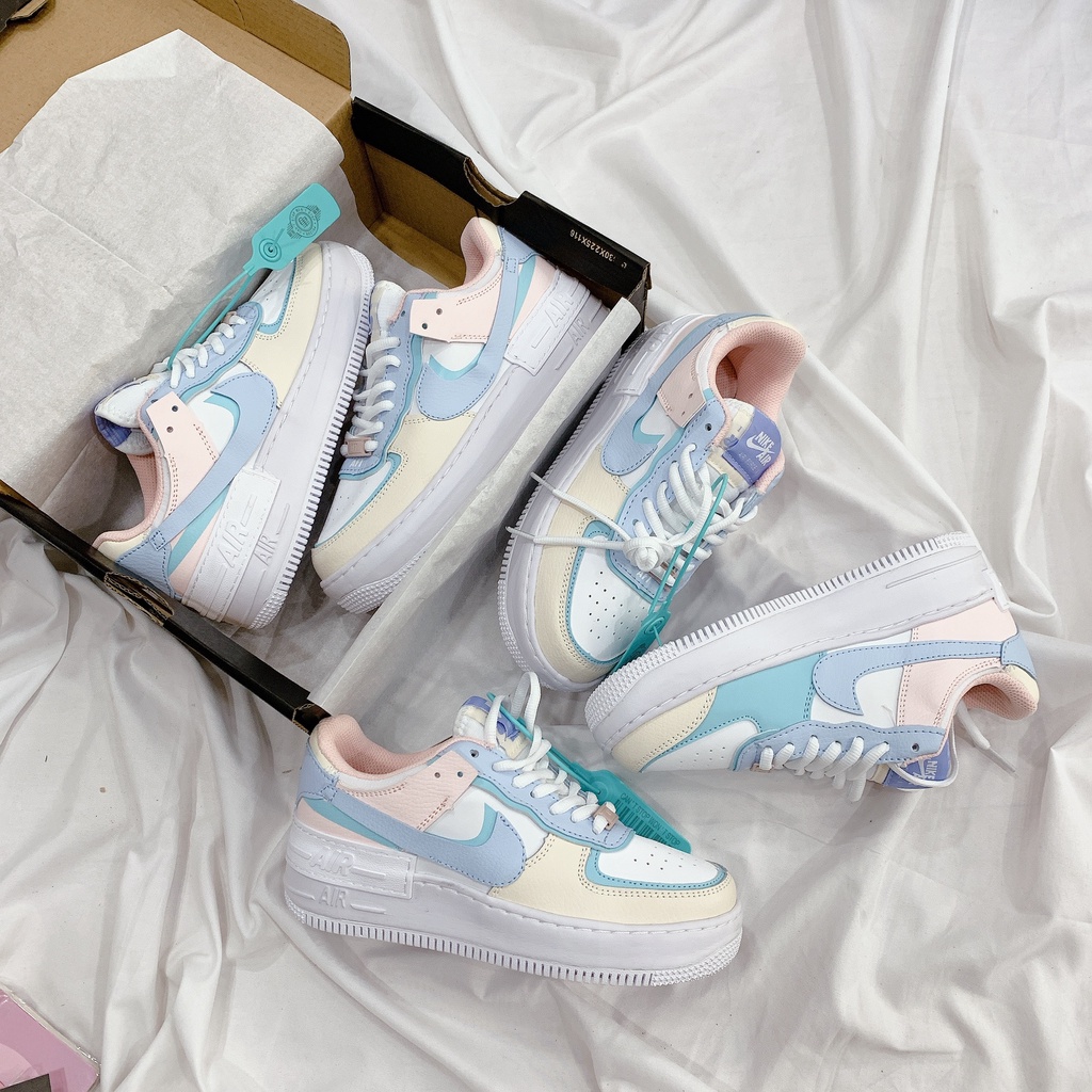 Giày Thể Thao Nữ Ngô Thắng Forc Candy Trắng Tím