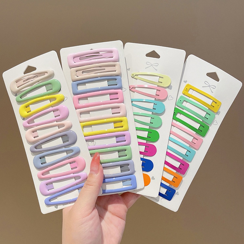 Set 2022 Kẹp Tóc Nhỏ Nhiều Màu Sắc Thời Trang Mùa Hè Cho Bé