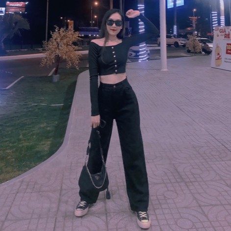 [Bigsize 30~35] Quần Suông Dài Bigsize Nam/Nữ 105cm Xám Tây - Rách Kiểu 1Gối 2- và 1Gối L , Lưng Cao, Không Giãn