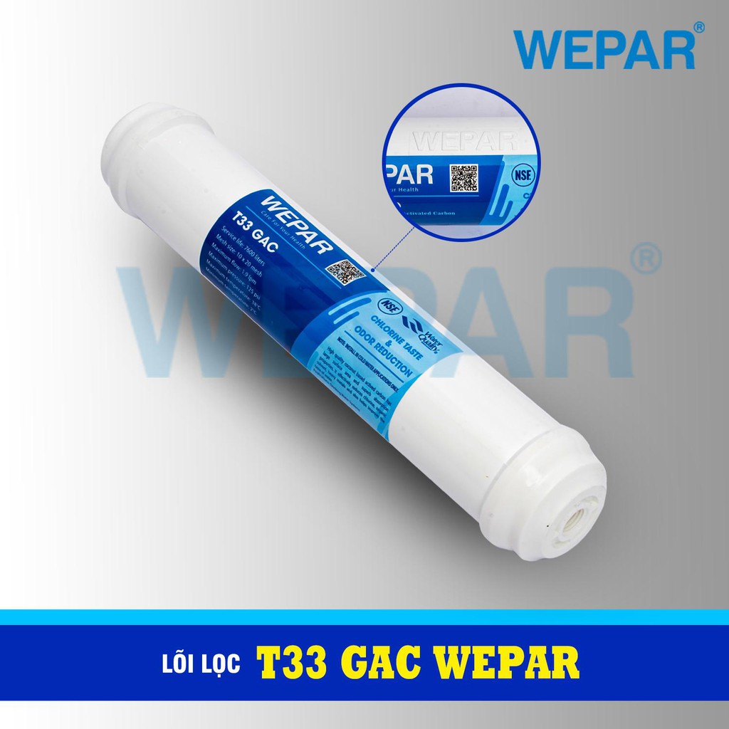 BỘ 5 4 LÕI LỌC ỔN ĐỊNH TÍNH CHẤT NƯỚC CAO CẤP WEPAR