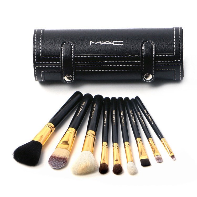 MAC Set Of Professional Makeup Brushes, Luxury Design Handy