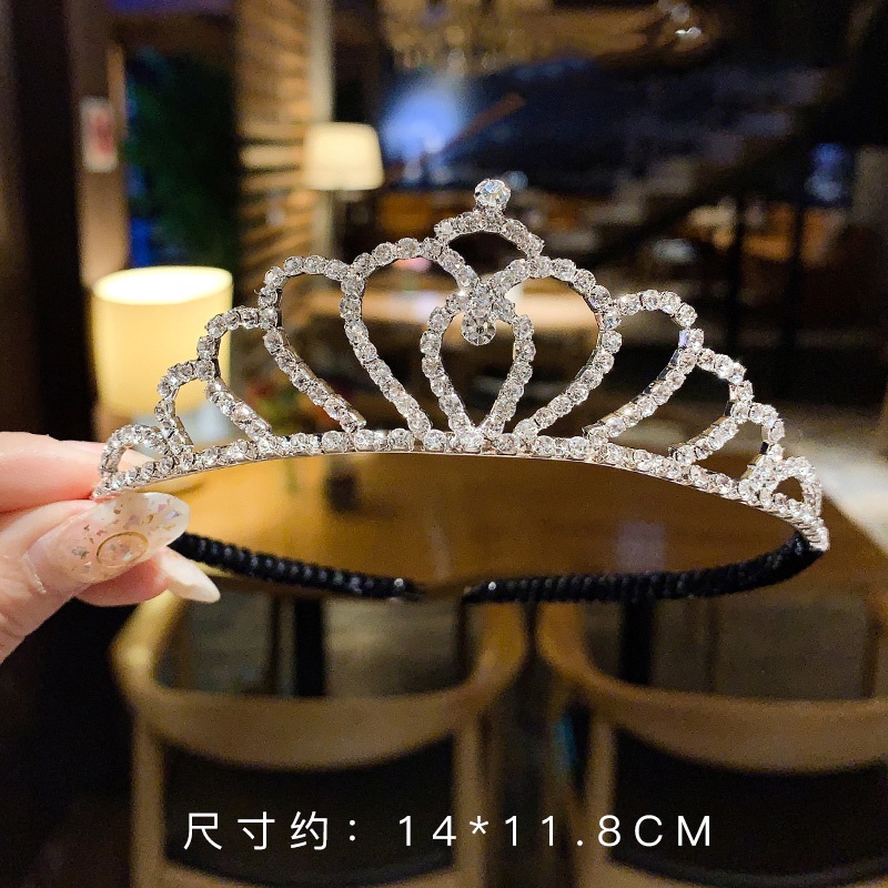 Vương Miện Công Chúa Cài Tóc Xinh Xắn Cho Bé Gái