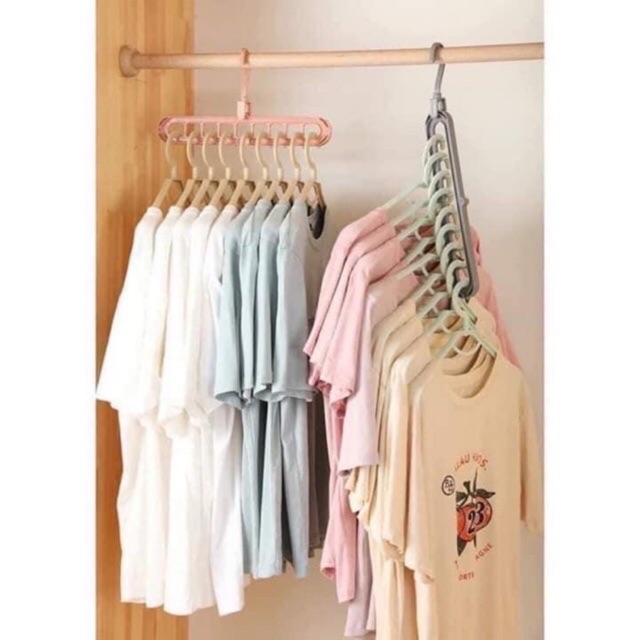 Móc treo quần áo 9 lỗ