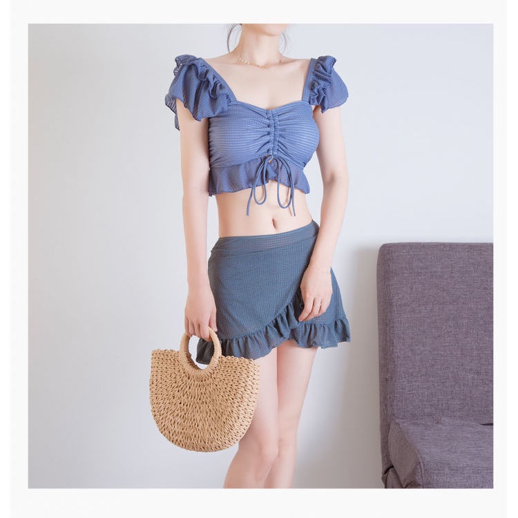 Bộ Đồ Bơi Mỏng Che Bụng Phong Cách Hàn Quốc Cho Nữ | BigBuy360 - bigbuy360.vn