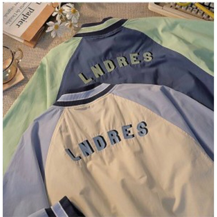 Áo Khoác Dù Bomber Form Cánh Dơi Logo Thêu Nỗi Bên Trong Lót Das Dày Đẹp - Shop3nunisex