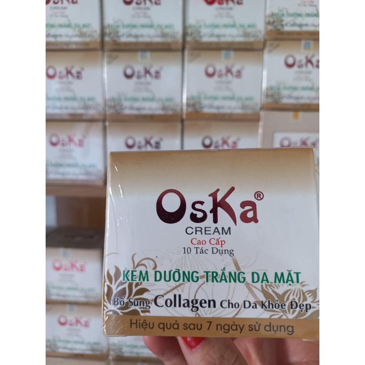 Kem dưỡng trắng da mặt, phục hồi, chống lão hóa da Oska Cream 40g