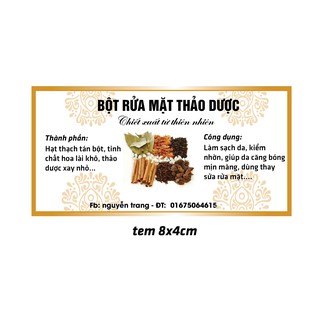 In tem decal theo yêu cầu