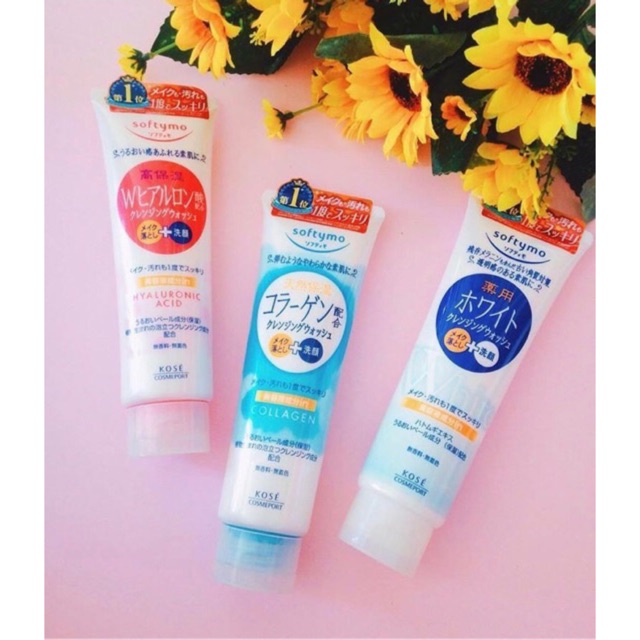 Sữa rửa mặt Kose Softymo Collagen