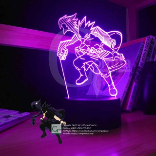 [Ảnh Shop Tự Chụp] Đèn Ngủ My Hero Academia Tokoyami Fumikage Type 01