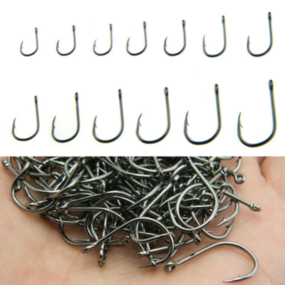 AUGUSTINA Bộ Móc Câu Bằng Thép Carbon Chuyên Dụng Cho Câu Cá Nước Mặn
