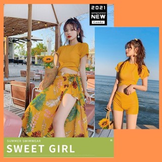 Bikini đi biển 💝CANDY💝 Đồ bơi nữ kín đáo hàng Quảng châu cao cấp