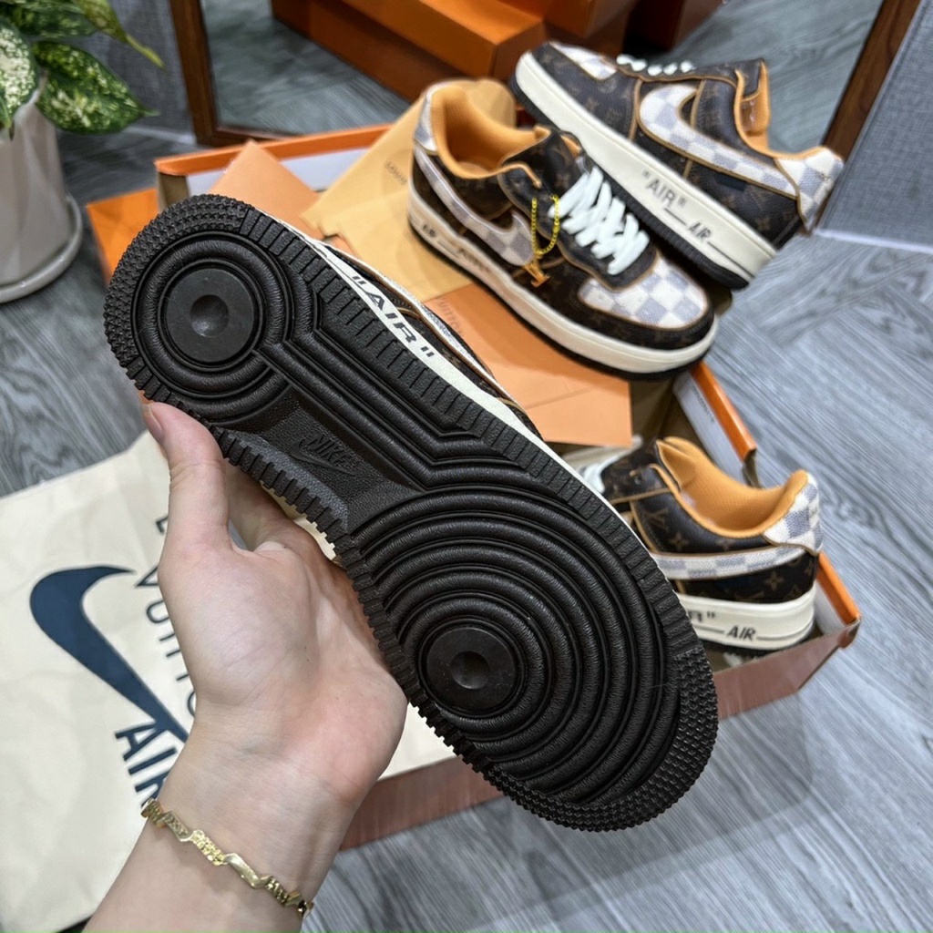 Giày Air Force 1 LV-Phiên Bản Màu Sắc Nam Nữ Thể Thao Thời Trang Hàng Cao Cấp Full Box - Nguyễn Tình