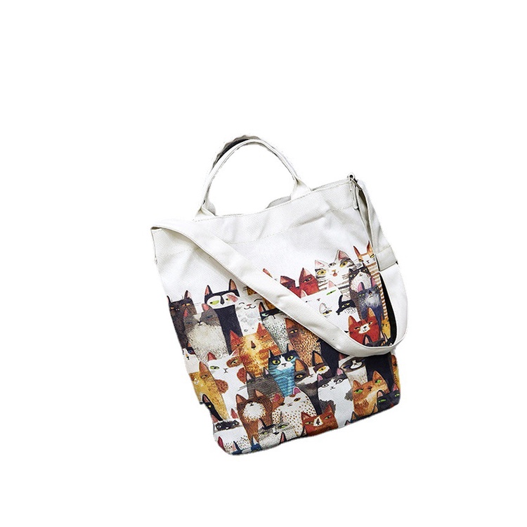 Túi vải In Họa Tiết One Piece Dễ Thương Cho Nữ
