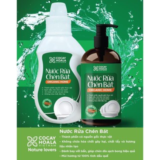 [Mã SKAMLTSM9 giảm 10% đơn 99K] Nước rửa chén bát Organic Home