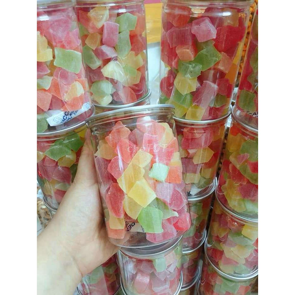 1KG Kẹo dẻo dâu sữa Đà Lạt thơm ngon