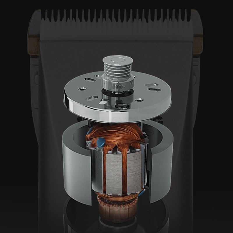 Tông Đơ Hớt Tóc Chuyên Nghiệp Không Dây Kèm 4 Lược Thay Thế