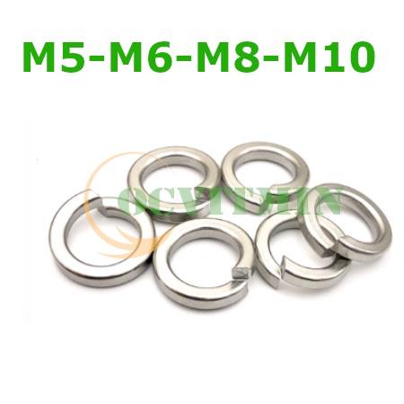 DVM# - Vòng Đệm Vênh M5 M6 M8 M10 Thép Không Gỉ, Long đền Vênh Inox 304 Hút Nam Châm