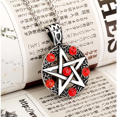 Vòng cổ Mặt Ngôi Sao Năm Cánh Đính Đá Thời Trang