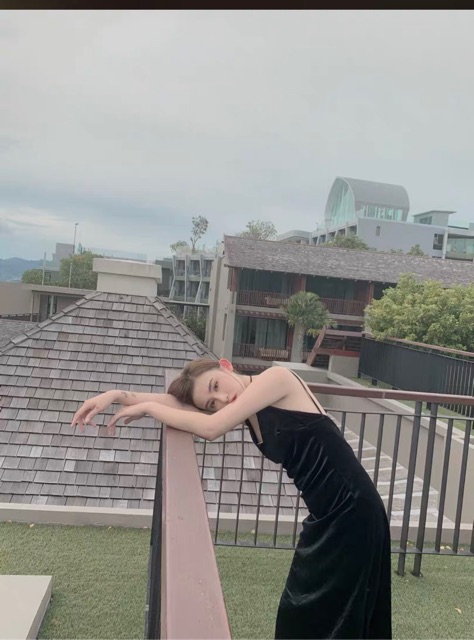 Đầm maxi hở lưng hai dây💖Freeship☘️💖 | BigBuy360 - bigbuy360.vn