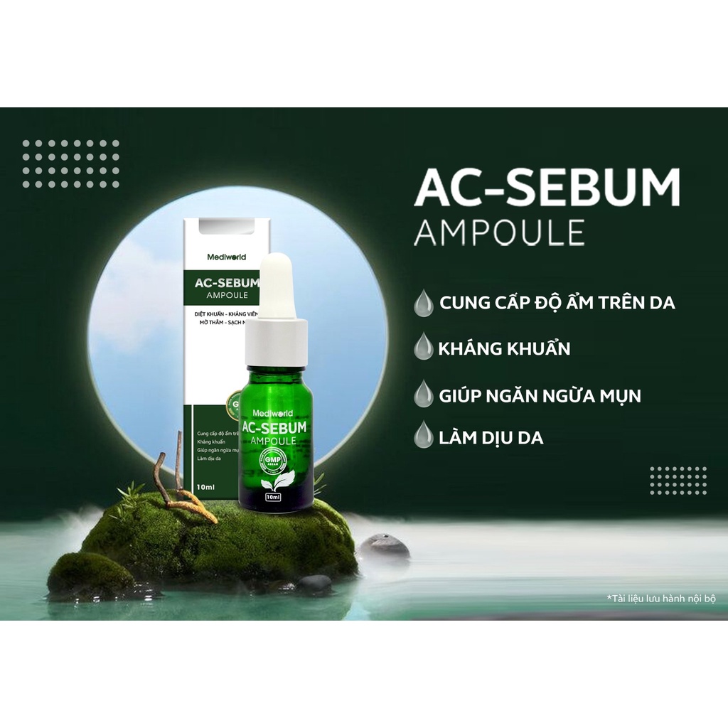 Serum chăm sóc và ngăn ngừa mụn AC - Sebum Ampoule
