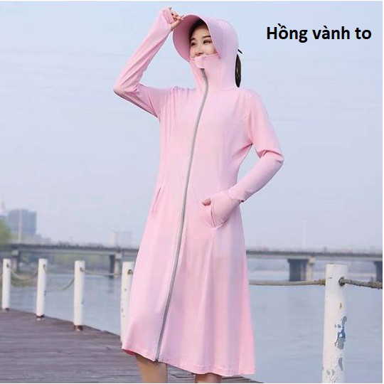 CN9662 - Áo chống nắng nữ toàn thân dáng dài cao cấp hàng nhập 40-70kg