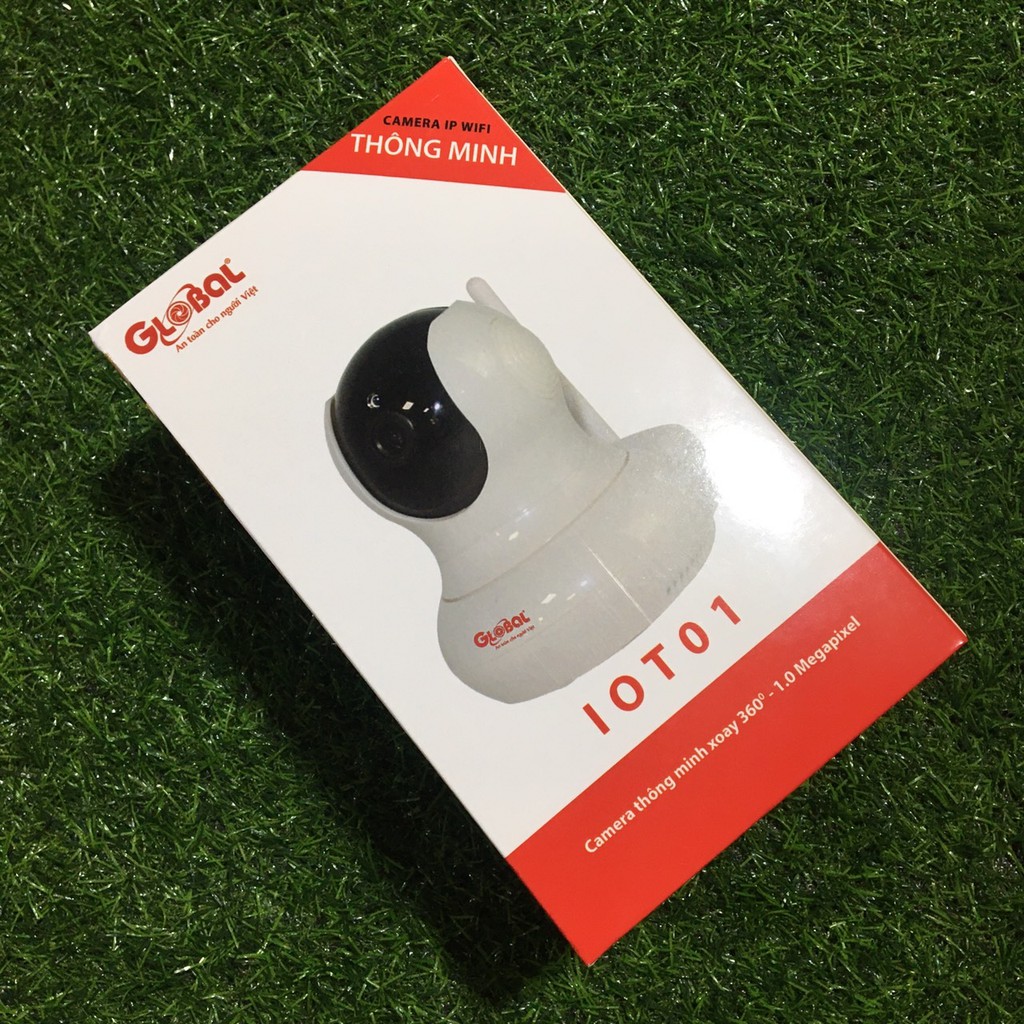 Camera IP Wifi Global PT,  1.0 Megapixel, quay quét 360°, Server Việt Nam, Đàm thoại 2 chiều, còi báo động | BigBuy360 - bigbuy360.vn