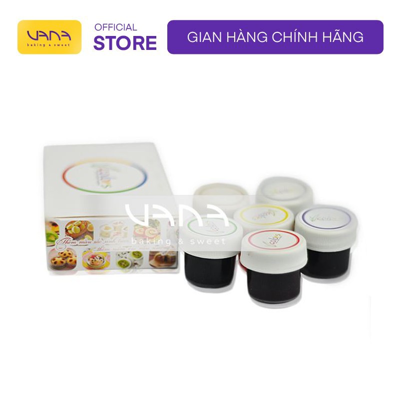 Màu thực phẩm Vcolor an toàn cho người sử dụng - Màu thực phẩm giá tốt VANA Baking &amp; Sweet