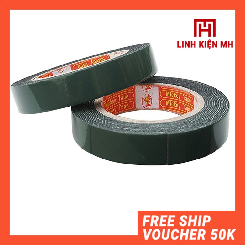 Băng Dính Xốp 2 Mặt 2 cm