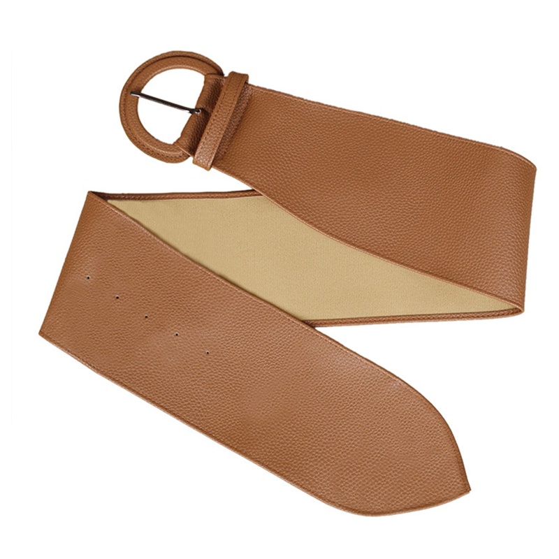 Thắt Lưng Giả Da Bản Rộng Thời Trang Phong Cách Cho Nữ