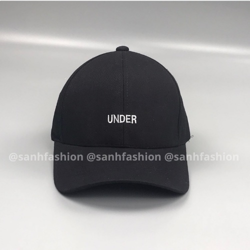 Mũ lưỡi trai thêu chữ Under Nón kết chất kaki cao cấp thời trang form unisex nam nữ K51